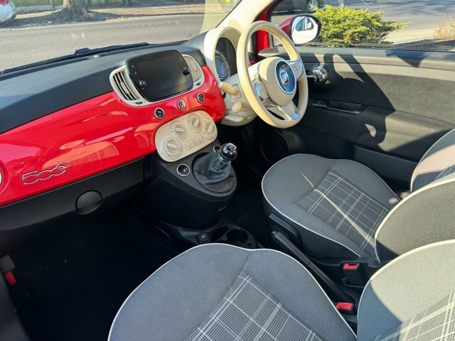 Fiat 500C 1.2 Lounge Tech Pack White #19