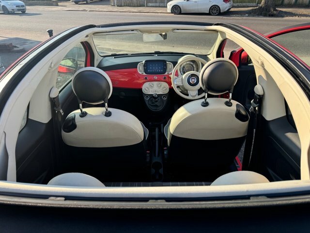 Fiat 500C 1.2 Lounge Tech Pack White #4