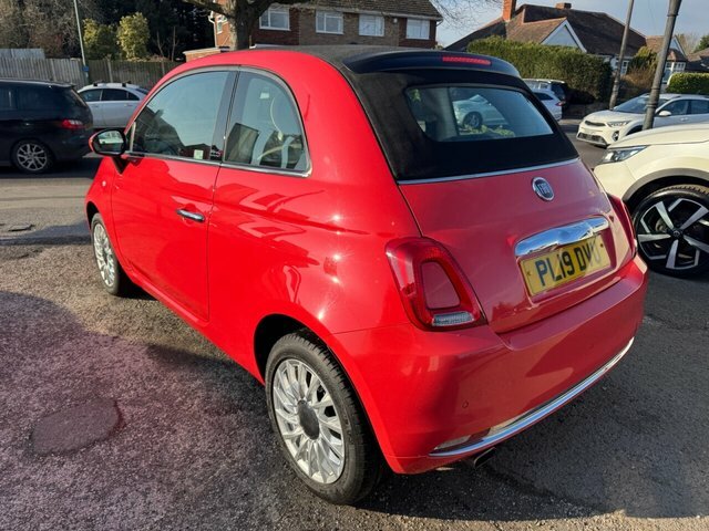 Fiat 500C 1.2 Lounge Tech Pack White #5
