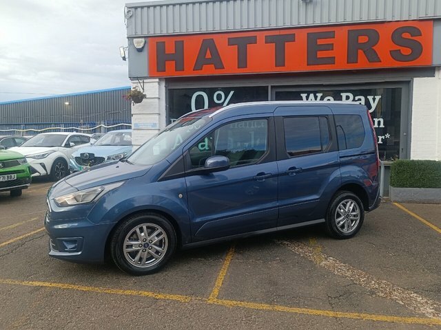 Ford Tourneo Connect Ecoblue Titanium Mpv Blue #3