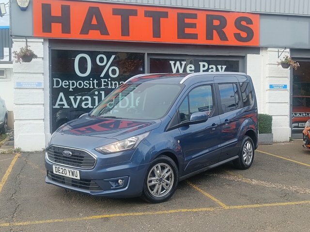 Ford Tourneo Connect Ecoblue Titanium Mpv Blue