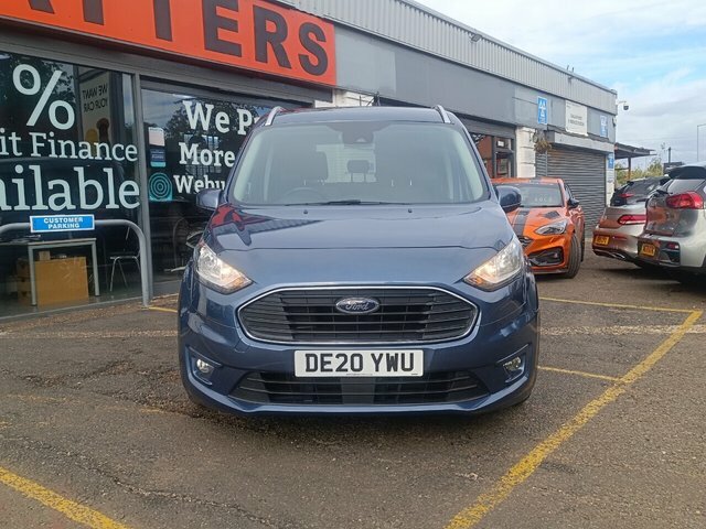 Ford Tourneo Connect Ecoblue Titanium Mpv Blue #2