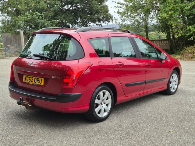 Peugeot 308 SW 2013 1.6 Hdi Sr Estate Euro 5 9 Red #4