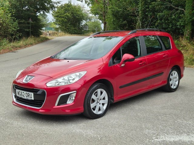 Peugeot 308 SW 2013 1.6 Hdi Sr Estate Euro 5 9 Red #2