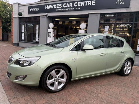 Vauxhall Astra 1.6 Astra Sri CX11YXE Green