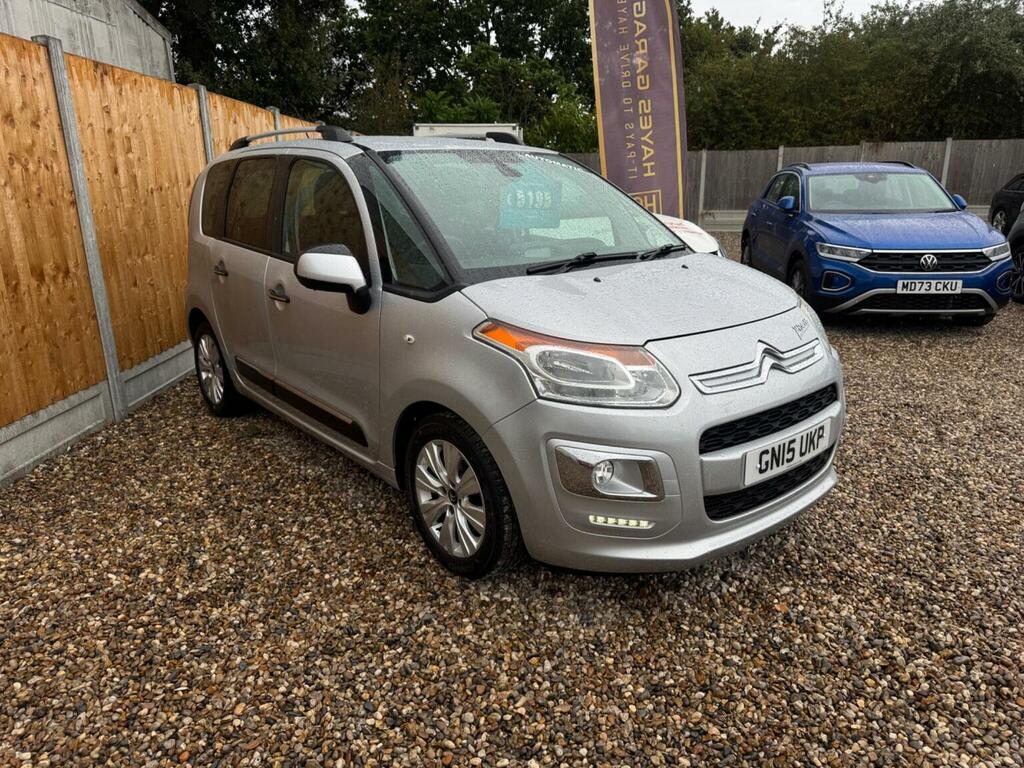 Citroen C3 Picasso Mpv 1.6 Vti Exclusive Etg6 Euro 5 201515 Silver
