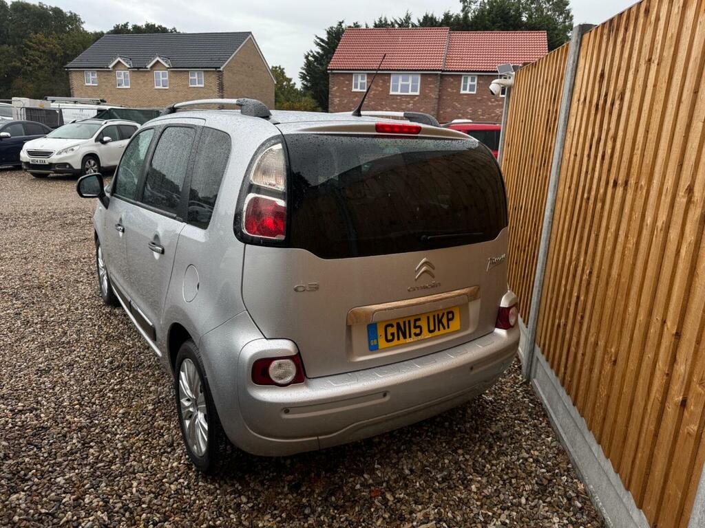 Citroen C3 Picasso Mpv 1.6 Vti Exclusive Etg6 Euro 5 201515 Silver #4