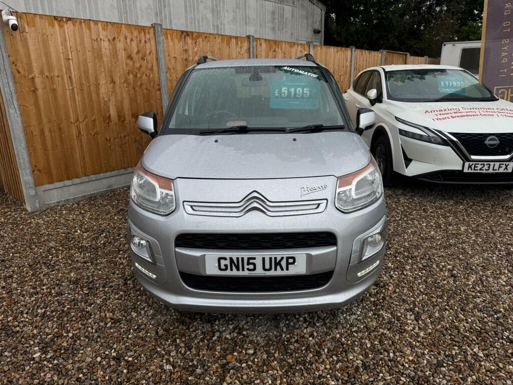 Citroen C3 Picasso Mpv 1.6 Vti Exclusive Etg6 Euro 5 201515 Silver #2