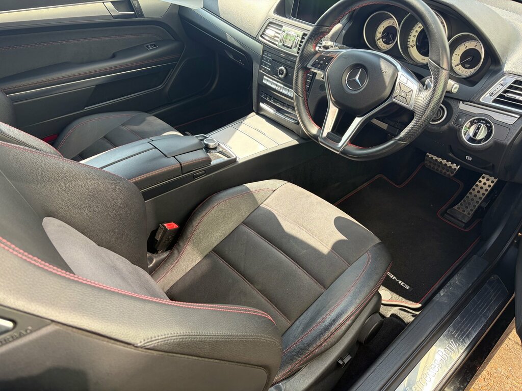 Mercedes-Benz E Class 3.0 E350d V6 Bluetec Amg Line Cabriolet Black #3