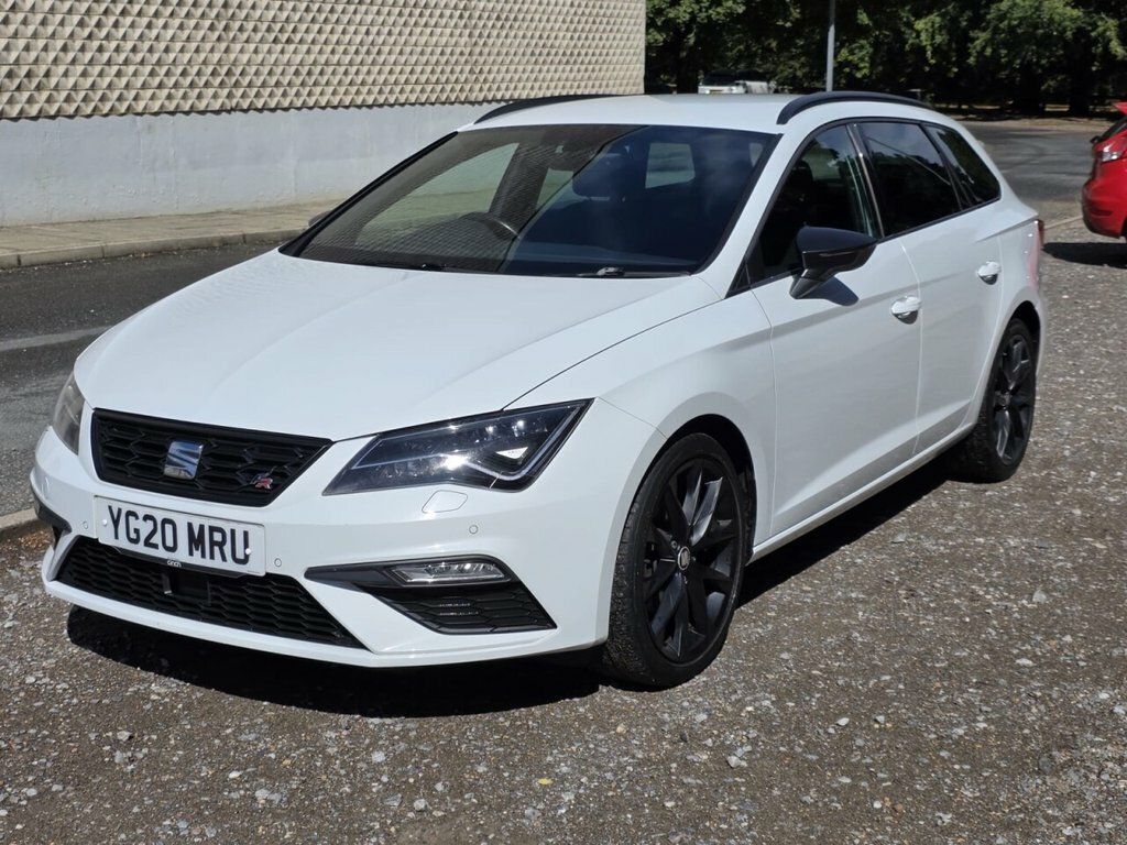 Seat Leon 1.5L Fr Black Edition YG20MRU White #3
