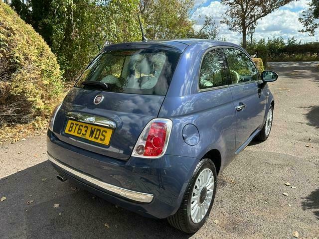 Fiat 500 Lounge Blue #6