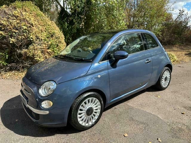 Fiat 500 Lounge Blue #2