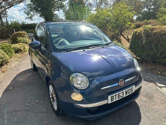 Fiat 500 Lounge Blue #4