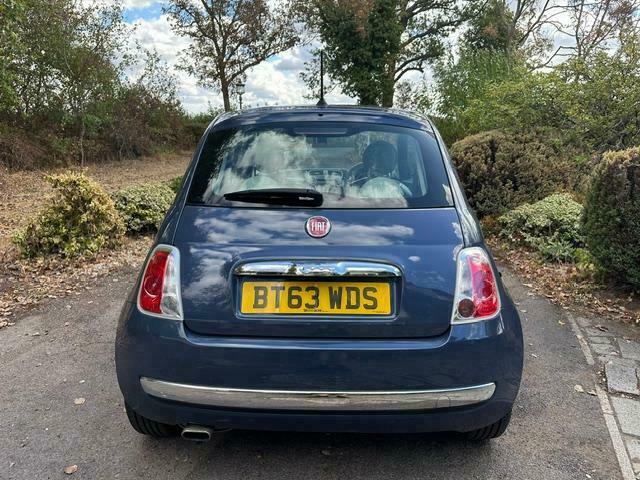 Fiat 500 Hatchback White #8
