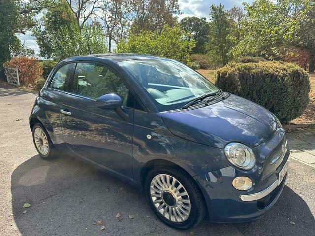 Fiat 500 Lounge Blue #5