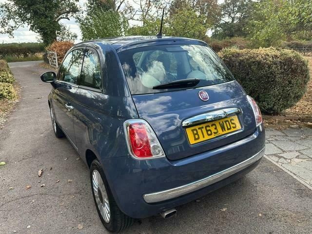 Fiat 500 Hatchback White #9