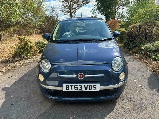 Fiat 500 Lounge Blue #3