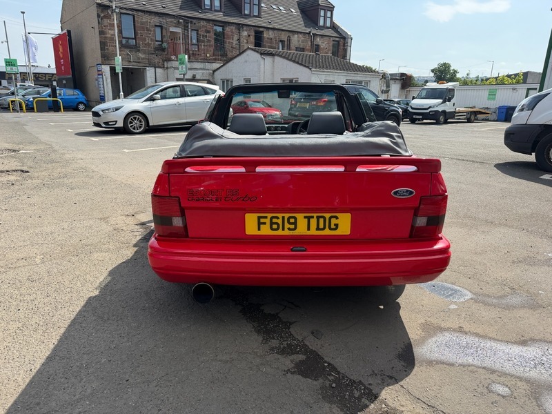 Ford Escort Cabriolet Red #5