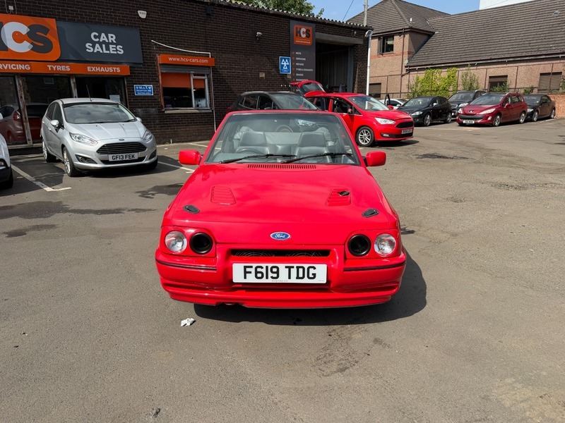 Ford Escort Cabriolet Red #4