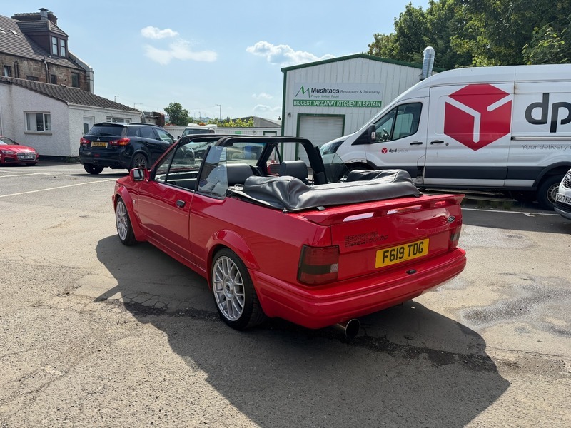 Ford Escort Cabriolet Red #2