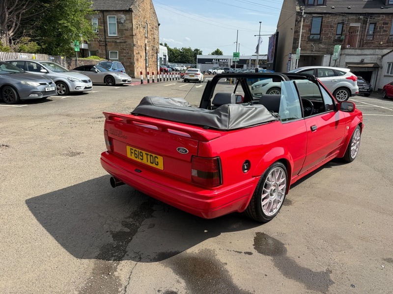 Ford Escort Cabriolet Red #3
