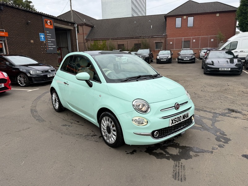 Fiat 500 500 C Purple #1