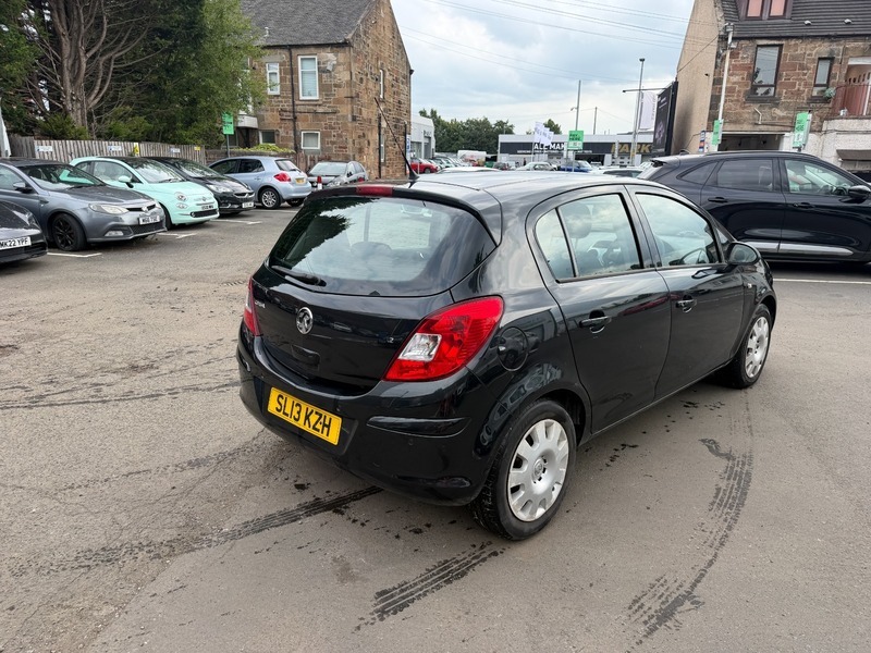 Vauxhall Corsa Exclusiv Ac SL13KZH Black #3