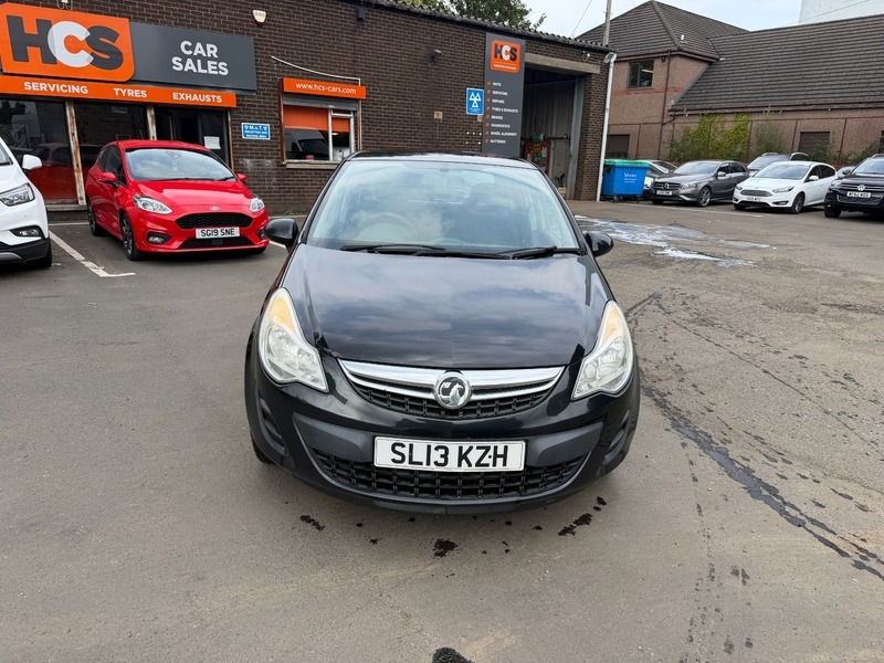 Vauxhall Corsa Exclusiv Ac SL13KZH Black #5