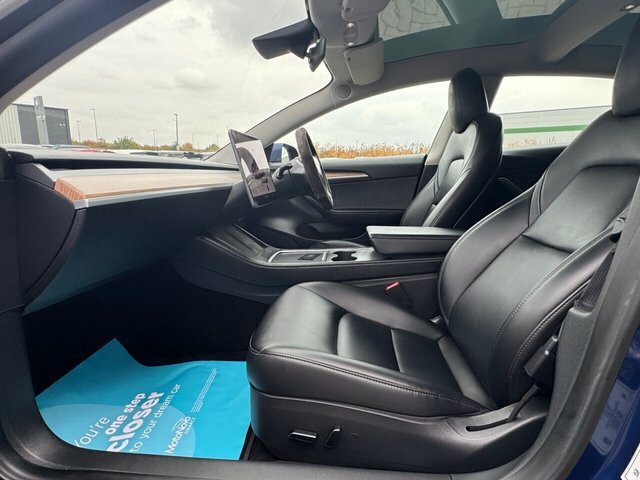 Tesla Model 3 4dr Electric Auto Rwd BK72UFL Blue #4