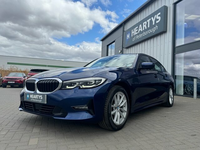 BMW 3 Series 320D Se Saloon ML19FUW Blue #3