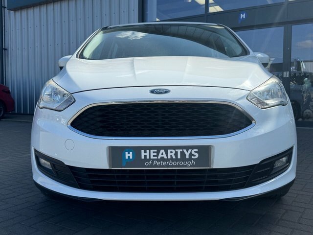 Ford C-Max Tdci Zetec Mpv FA16VWP White #2