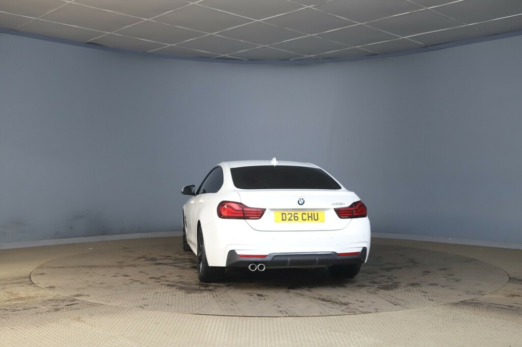 BMW 4 Series Gran Coupe 2.0 420I M Sport Gran Coupe White #2