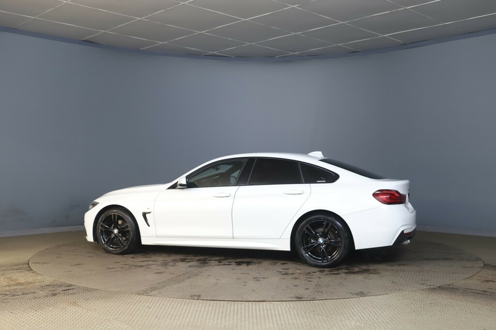BMW 4 Series Gran Coupe 2.0 420I M Sport Gran Coupe White #3