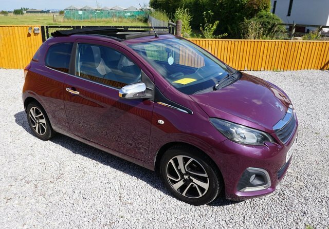 Peugeot 108 Vti Puretech Allure Top Purple