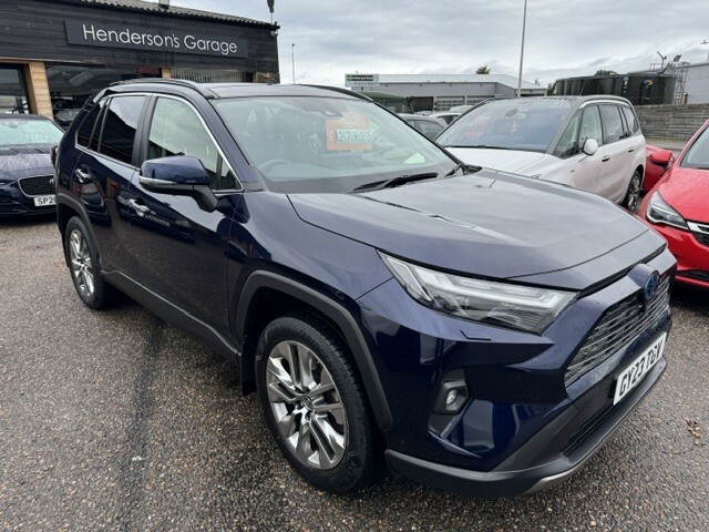 Toyota Rav 4 Suv 2.5 Vvt-h Excel Pan Roof Leather Towbar 2023 Blue
