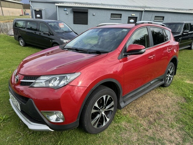 Toyota Rav 4 Suv 2.2 D-cat Invincible Last Owner 9 Years 2015 Red #3