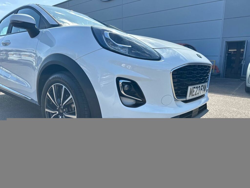 Ford Puma 1.0 Ecoboost Hybrid Mhev Titanium Dct White