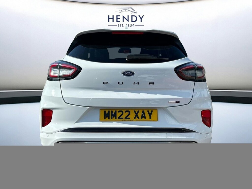 Ford Puma 1.0 Ecoboost Hybr Mhev 155 St-line Vignale Dct White #3