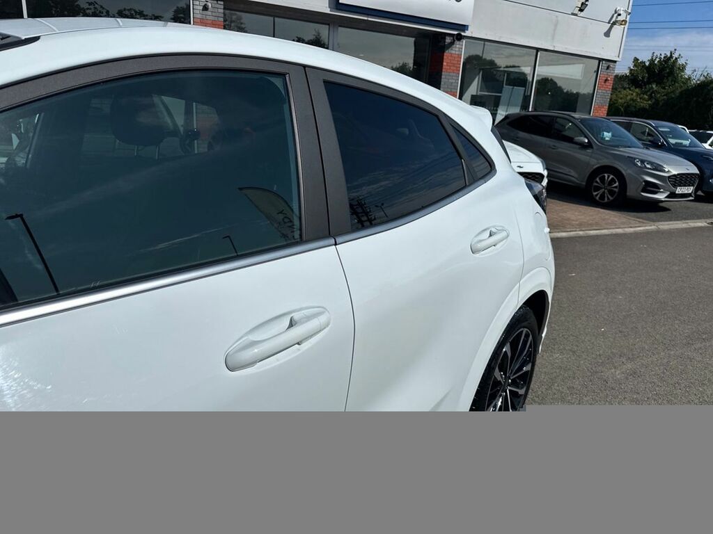 Ford Puma 1.0 Ecoboost Hybr Mhev 155 St-line Vignale Dct White #5