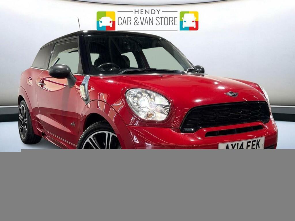 Mini Paceman Mini Cooper S All4 Paceman Red
