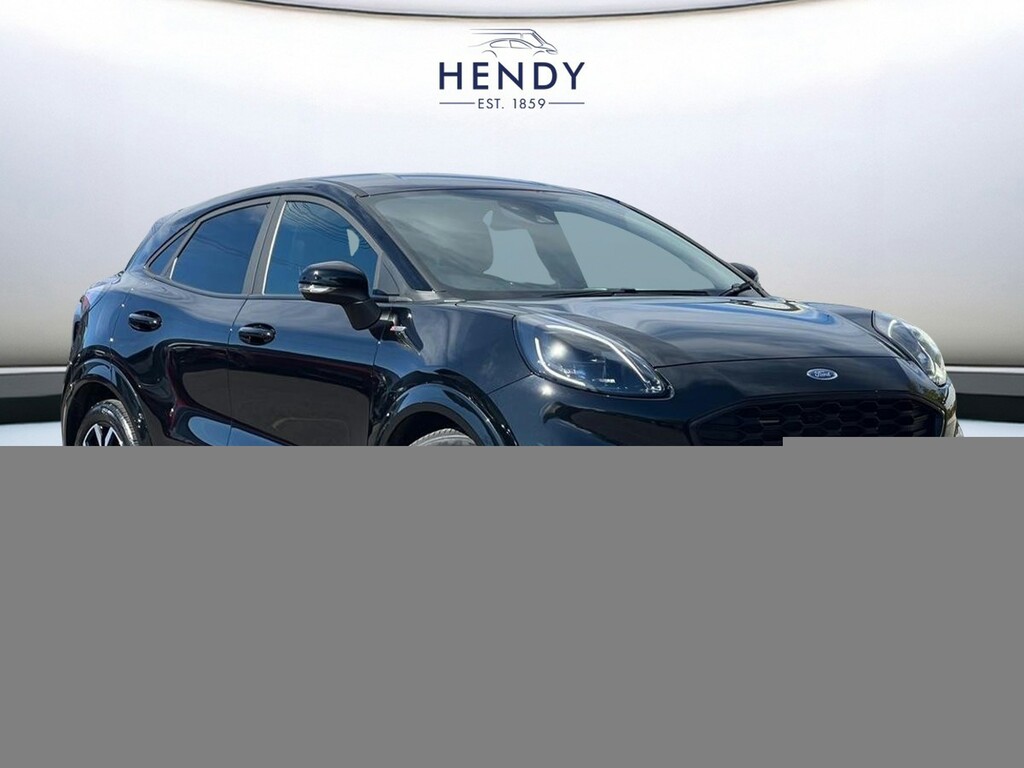 Ford Puma 1.0 Ecoboost Hybrid Mhev 155 St-line X Black