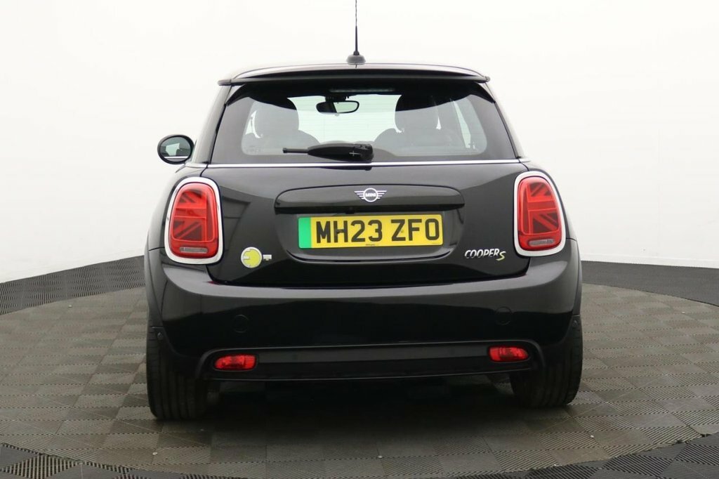 Mini Electric Hatchback Black #5