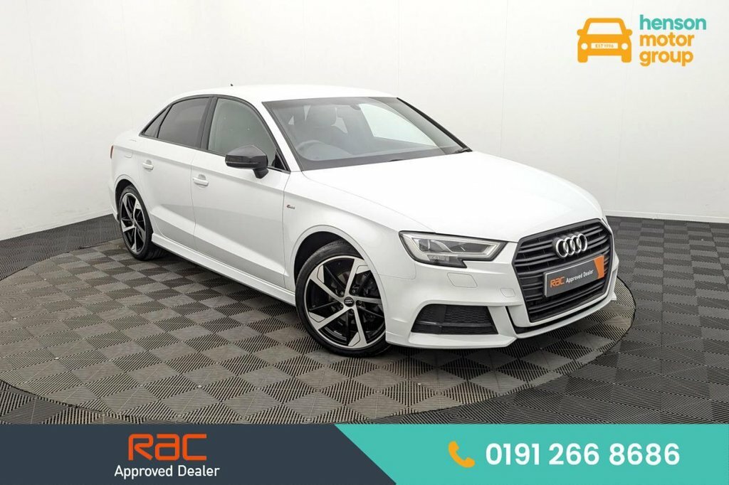 Audi A3 1.5L Black Edition White