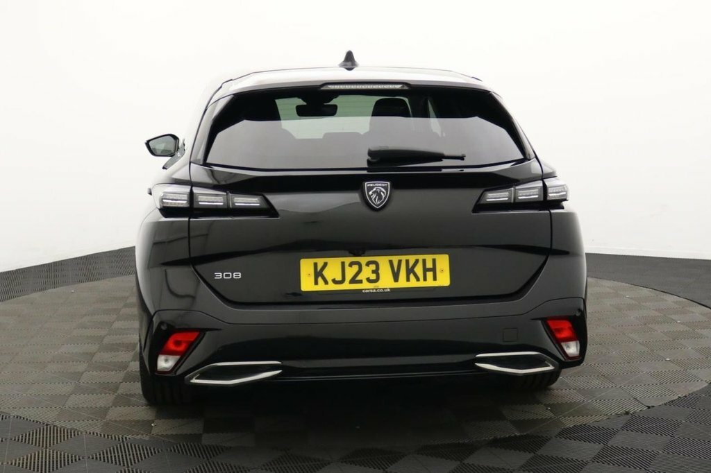 Peugeot 308 SW 1.2L Allure Premium KJ23VKH Black #5