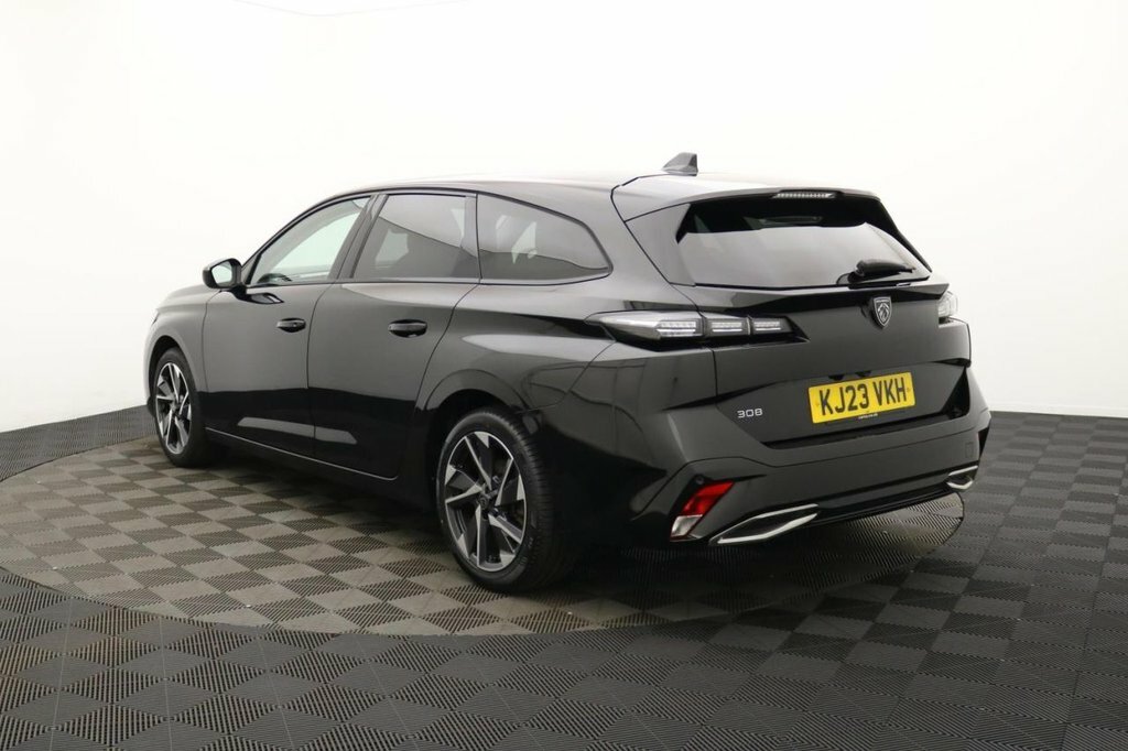 Peugeot 308 SW 1.2L Allure Premium KJ23VKH Black #6