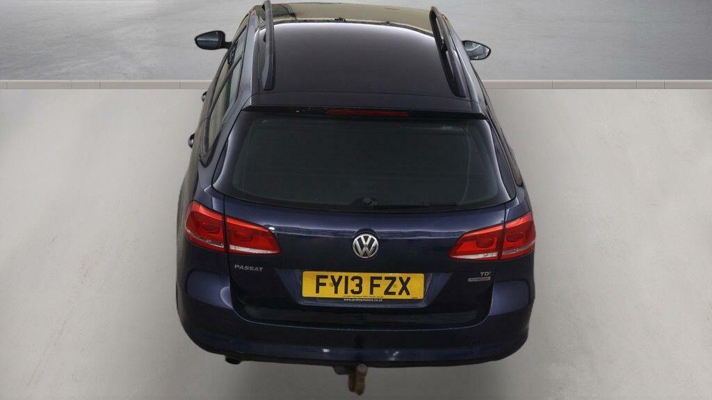 Volkswagen Passat 1.6 Tdi Bluemotion Tech S Euro 5 Ss FY13FZX Blue #6