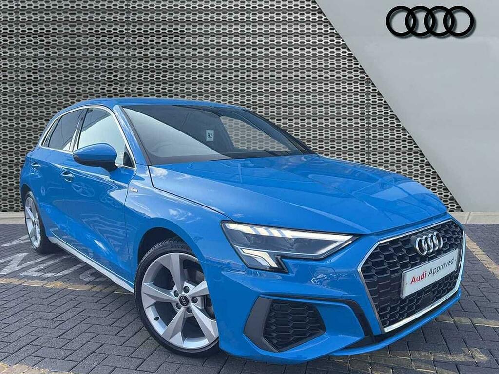 Audi A3 S Line 30 Tfsi 110 Ps 6-Speed HJ72YYF Blue