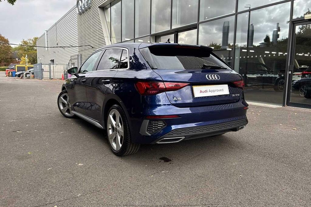 Audi A3 S Line 35 Tfsi 150 Ps S Tronic DG24FRU Blue #3
