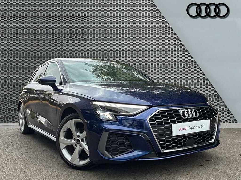 Audi A3 S Line 35 Tfsi 150 Ps S Tronic Blue