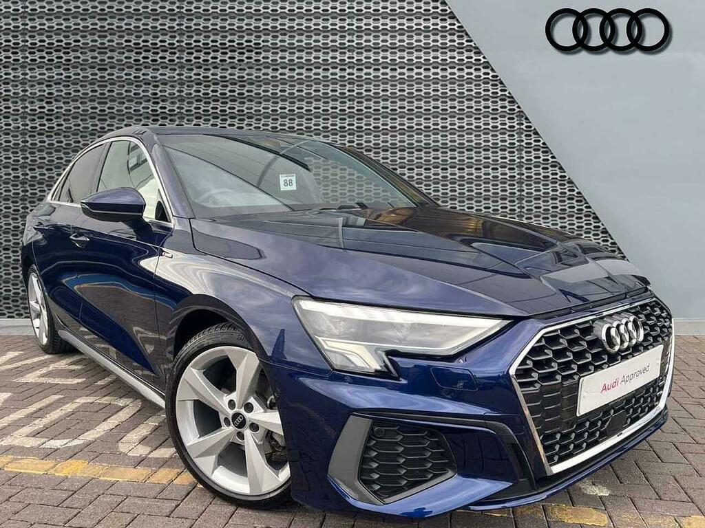 Audi A3 S Line 35 Tfsi 150 Ps S Tronic Blue